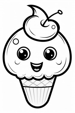 ice cream with cherry tops