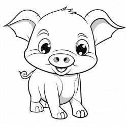 cute pig