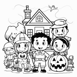 halloween assembly line