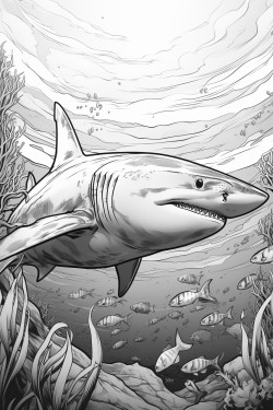 great white shark
