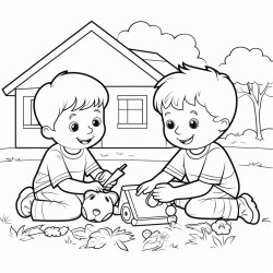 kids playing