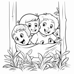 kids playing hide and seek