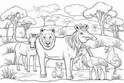 parque con animales domesticos