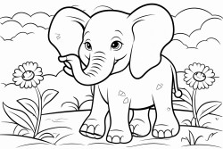 coloring page for kids