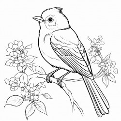 chat et oiseau