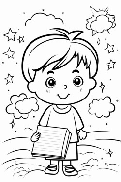 coloring words