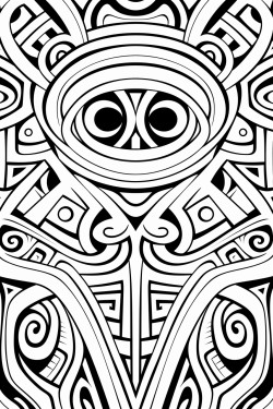 tribal ceramic design