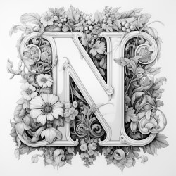 the letters m j h and s