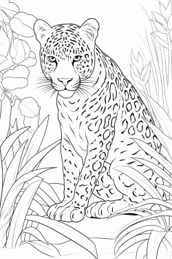 jaguar in the jungle