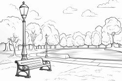 landscape photo of a park