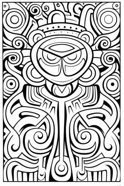 tribal ceramic design