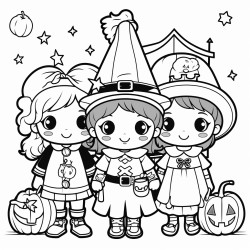 halloween themed cute cozy