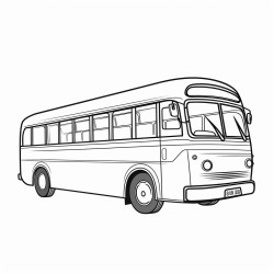 realistic bus