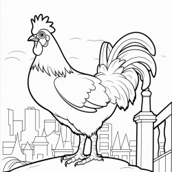 un poulailler au mileu dun prs sans animaux