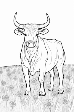 a texas cow
