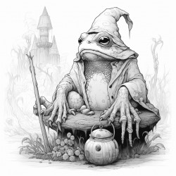 frog wizard
