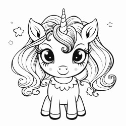 fun cute unicorn