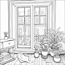 interior modern window