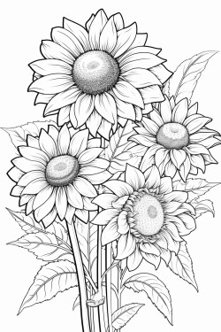 space shuttle sunflowers