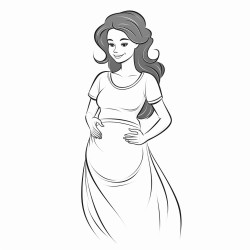 pregnant woman