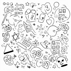 mathematics colour by number