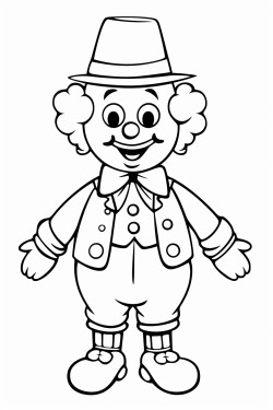 un clown
