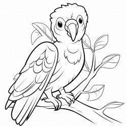 cute parrot