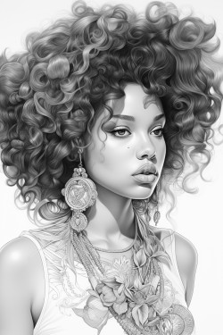 black women in luxury