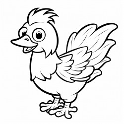 a chicken