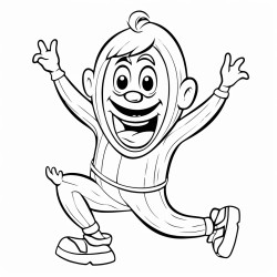 banana dancing in a jumpsuit