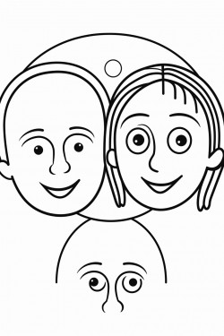 a simple drawing to help understand people psychologically