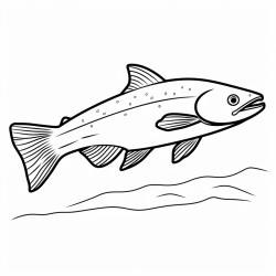 a cute and adorable icelandic arctic char