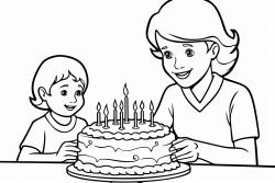 birthday cake for mom