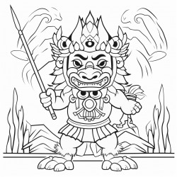 draw me an image for sarawak day