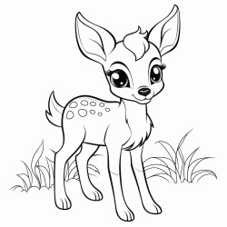 a cute deer