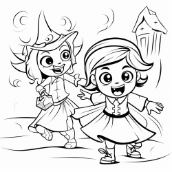 little girl gets kidnapped by evil witch