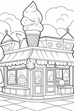 ice cream shop