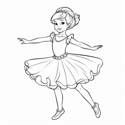 ballet dancer on pointe