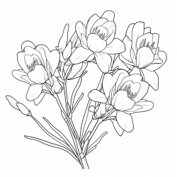 freesia flower