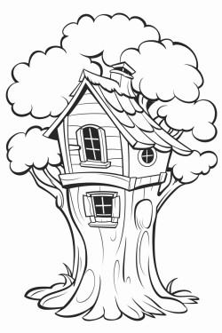 tree shaped house