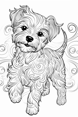 dancing puppy
