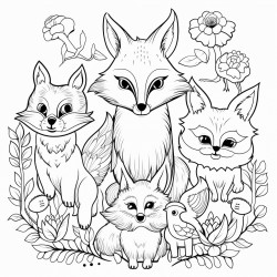 cute forest animals
