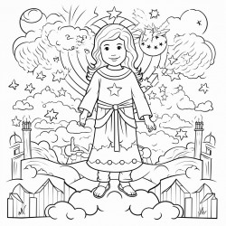 to you i lift up my eyes o you who are enthroned in the heavens color in letters with design