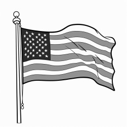 german flag and american flag friendship