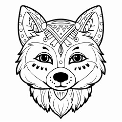 a cute kayuungaq  coloring bookvector white background black and white black drawing