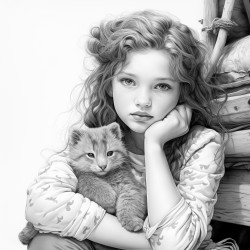 a little girl with arms crossed