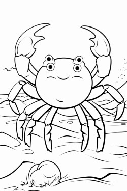 crab in the ocean