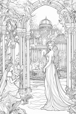 fairy queens court a grand court in the heart of an enchanted forest