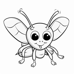a cute little flea