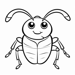 a cute beetle